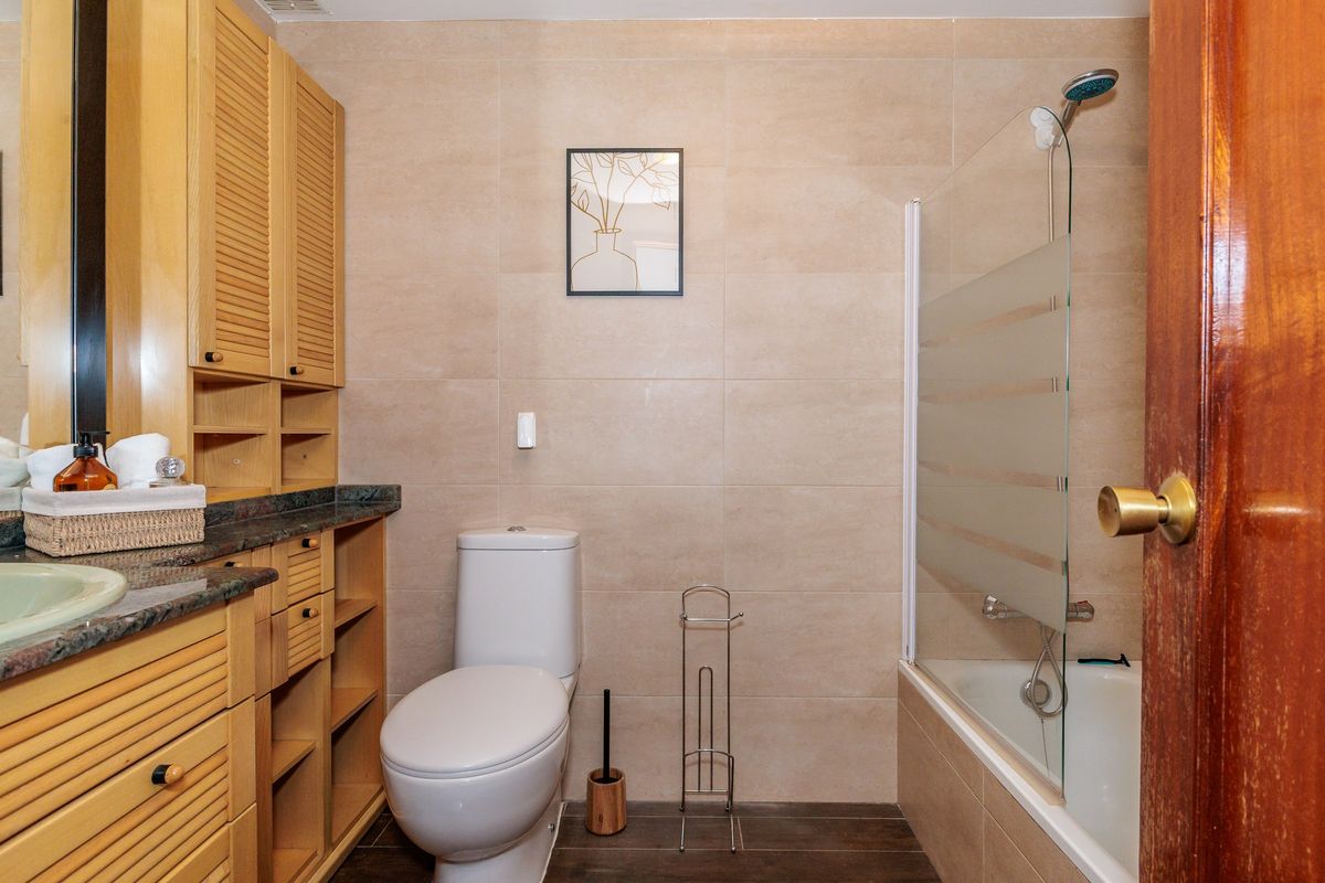 Baño con bañera